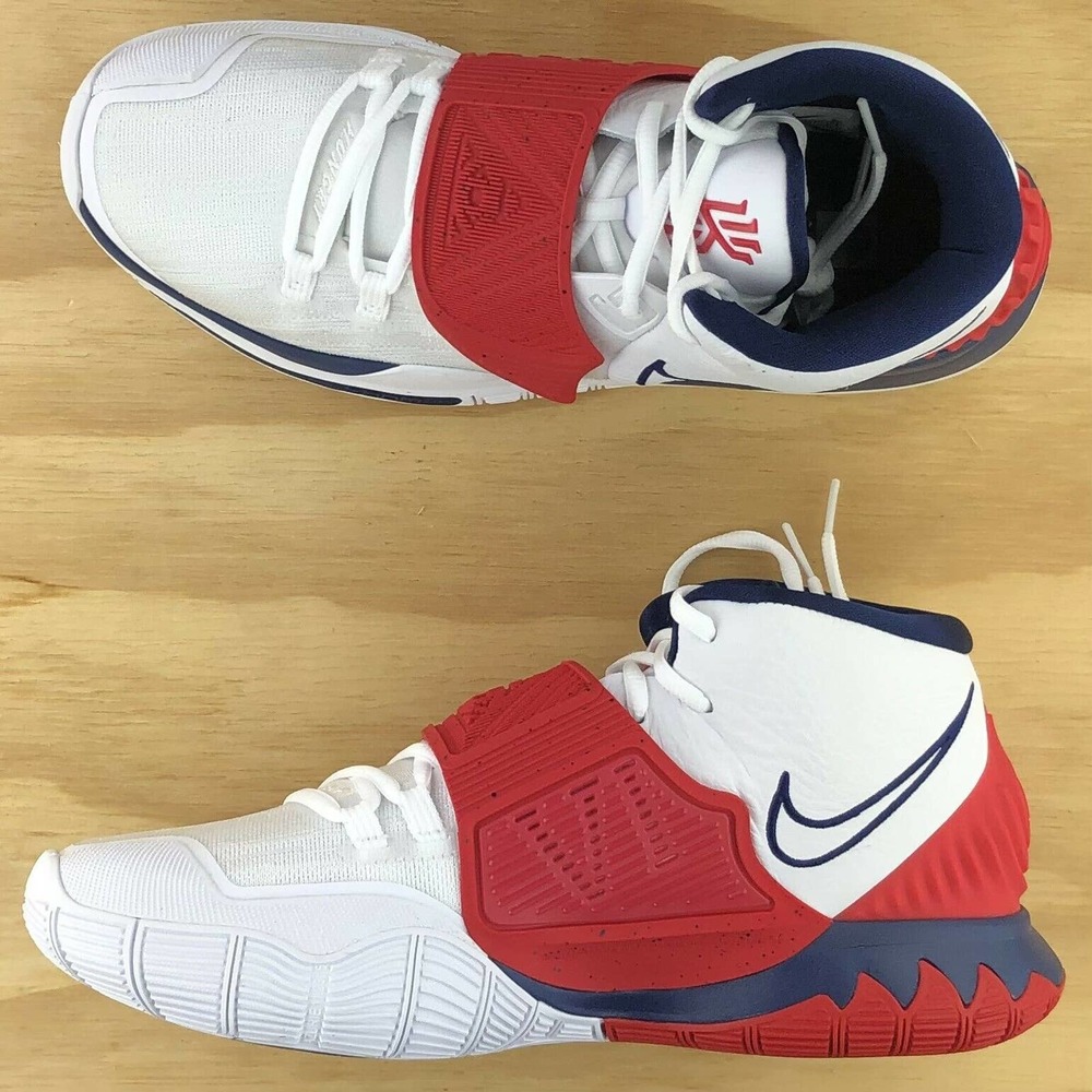 Nike Kyrie 6 USA Kyrie Irving Basketball Shoes Sz - Picture 2 of 9